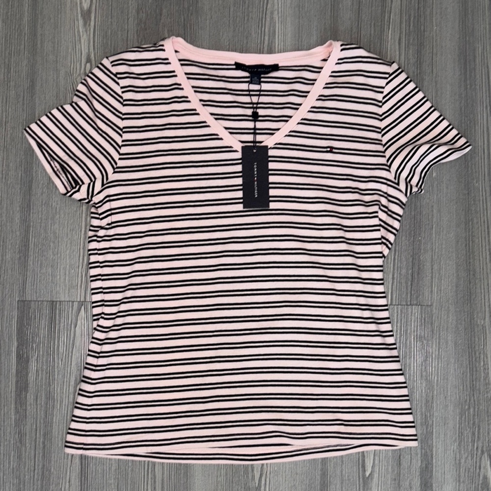 Tommy Hilfiger Pink Striped Top